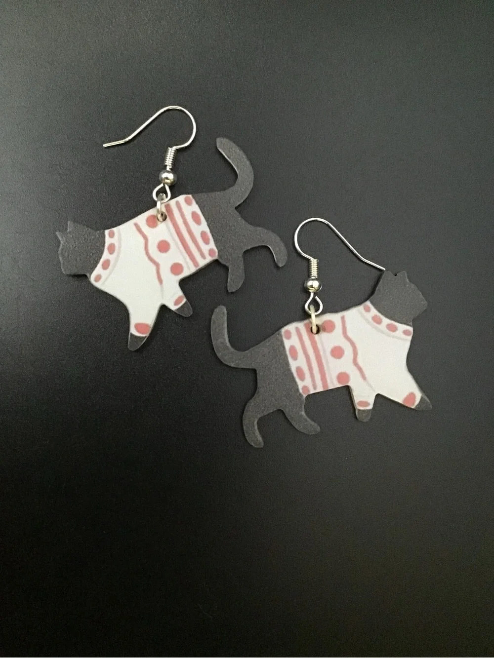 Sweater Cats Earrings